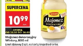 Majonez dekoracyjny Winiary