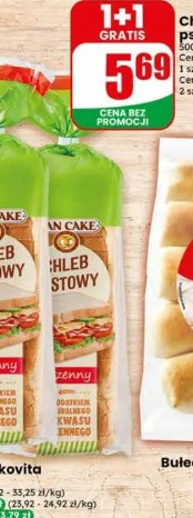 Chleb tostowy pszenny Dan Cake