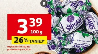 Śliwka w czekoladzie Jutrzenka