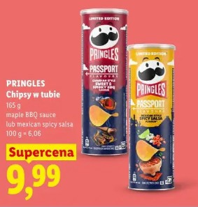 Pringles Chipsy w tubie