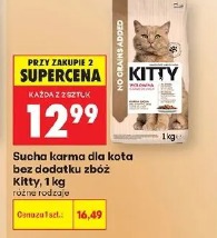 Sucha karma dla kota bez dodatku zbóż Kitty