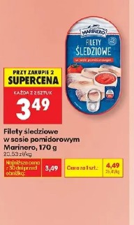 Filety śledziowe w sosie pomidorowym Marinero
