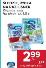 Śledzik, rybka na raz Lisner