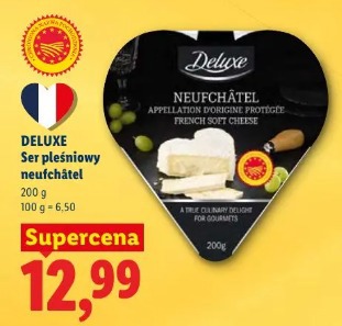 Deluxe Ser pleśniowy neufchâtel