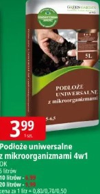 Podłoże uniwersalne z mikroorganizmami 4w1 Green Garden