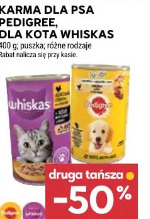 Karma dla psa Pedigree, dla kota Whiskas