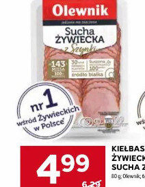 Kiełbasa żywiecka sucha z szynki