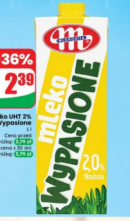 Mleko UHT 2% Wypasione