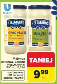 Majonez ORIGINAL, BABUNI HELLMANN'S