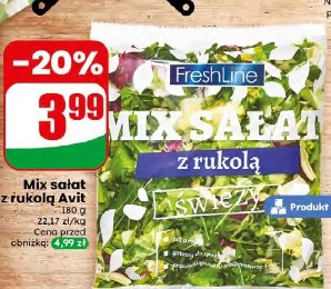 Mix sałat z rukolą Avit