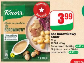 Sos borowikowy Knorr