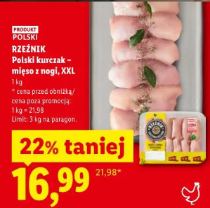 Rzeźnik Polski kurczak - mięso z nogi, XXL
