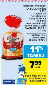 Bułeczki mleczne La Boulangere