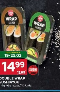 Double wrap Sushi4You
