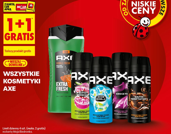 Wszystkie kosmetyki Axe