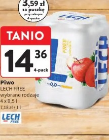 Piwo Lech Free wybrane rodzaje