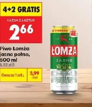 Piwo Łomża jasne pełne