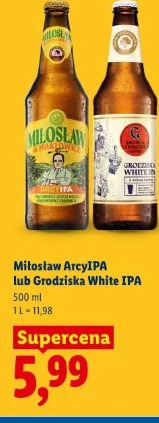 Miłosław ArcyIPA lub Grodziska White IPA