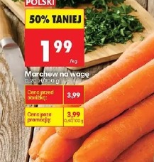 Marchew na wagę