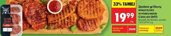 Zestaw grillowy wieprzowy w marynacie Czas na Grill