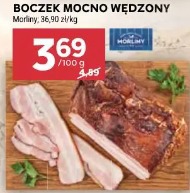 Boczek mocno wędzony Morliny
