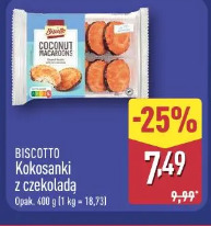 Biscotto Kokosanki z czekoladą