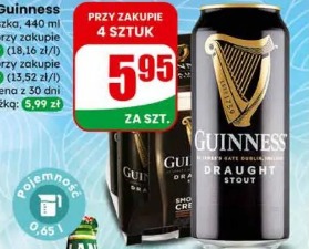 Piwo Guinness