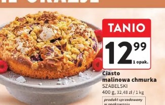 Ciasto malinowa chmurka Szabelski
