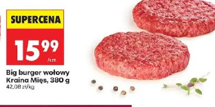 Big burger wołowy Kraina Mięs