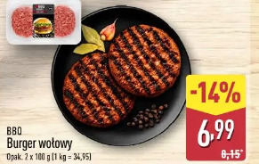 BBQ Burger wołowy