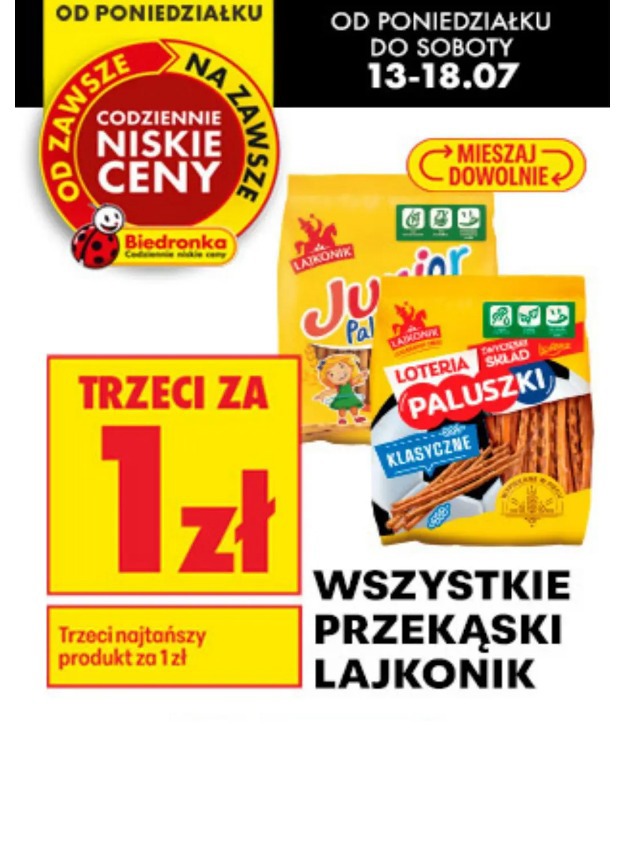Wszystkie przekąski Lajkonik
