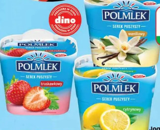 Serek puszysty słodki Polmlek