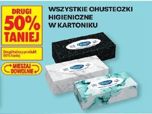 Wszystkie chusteczki higieniczne w kartoniku