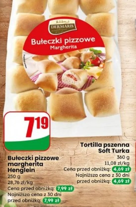 Bułeczki pizzowe margherita Henglein