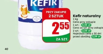 Kefir naturalny