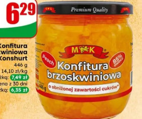 Konfitura brzoskwiniowa Konshurt