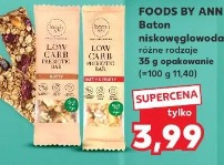 Foods by Ann Baton niskowęglowodanowy różne rodzaje