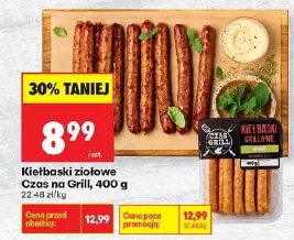 Kiełbaski ziołowe Czas na Grill