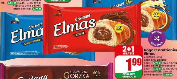 Rogal z nadzieniem Elmas
