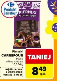 Pierniki w czekoladzie Carrefour
