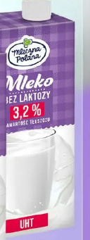 Mleko UHT bez laktozy 3,2% Mleczna Polana