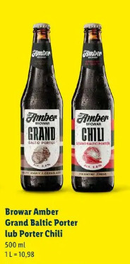 Browar Amber Grand Baltic Porter lub Porter Chili