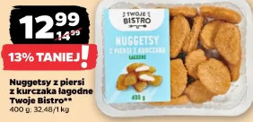 Nuggetsy z piersi z kurczaka łagodne Twoje Bistro