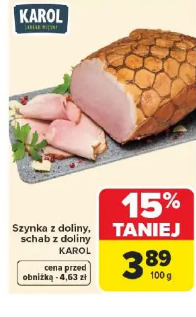 Szynka z doliny, schab z doliny KAROL