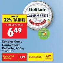 Ser pleśniowy Camembert Delikate