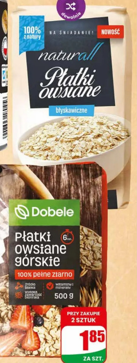 Płatki owsiane Dobele