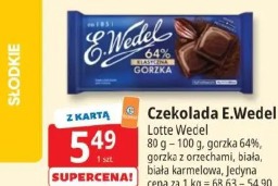 Czekolada E.Wedel Lotte Wedel