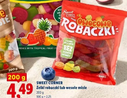Sweet Corner Żelki robaczki lub wesołe misie