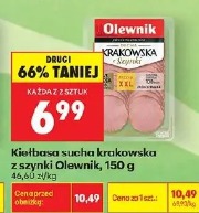 Kiełbasa sucha krakowska szynkowa Olewnik