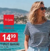 T-shirt damski Tissaia Basics
